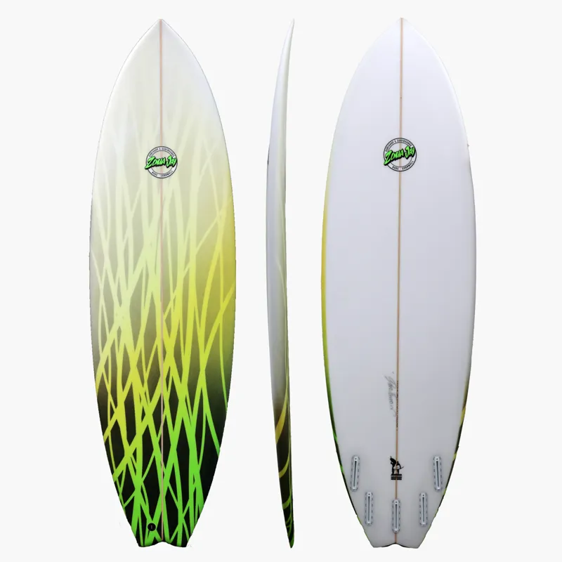 Zuma Jay 6'8 Blob Fish Green Stripe